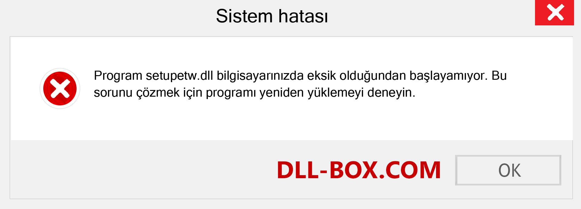 setupetw.dll dosyası eksik mi? Windows 7, 8, 10 için İndirin - Windows'ta setupetw dll Eksik Hatasını Düzeltin, fotoğraflar, resimler